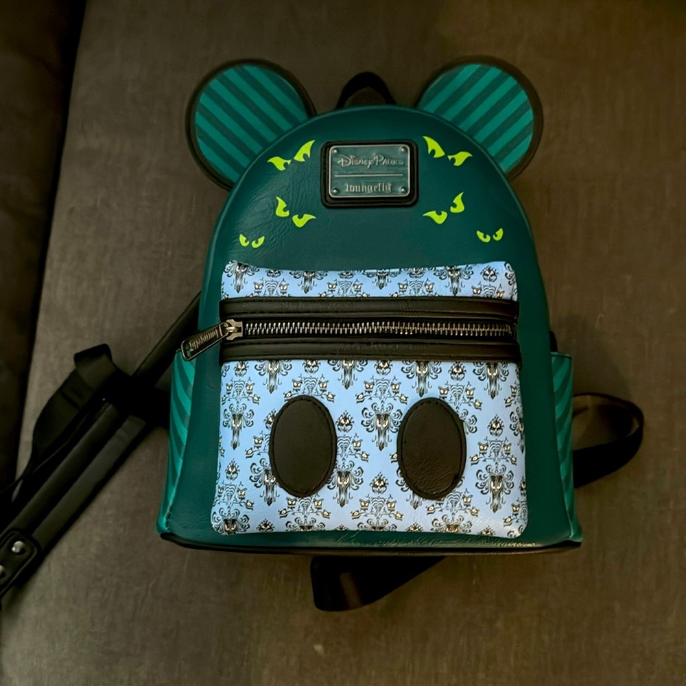 MMMA - Disneyland loungefly - Haunted Mansion Mini Backpack
